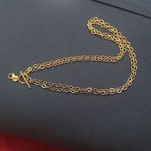 18"/36" Origami Owl Gold Convertible Necklace